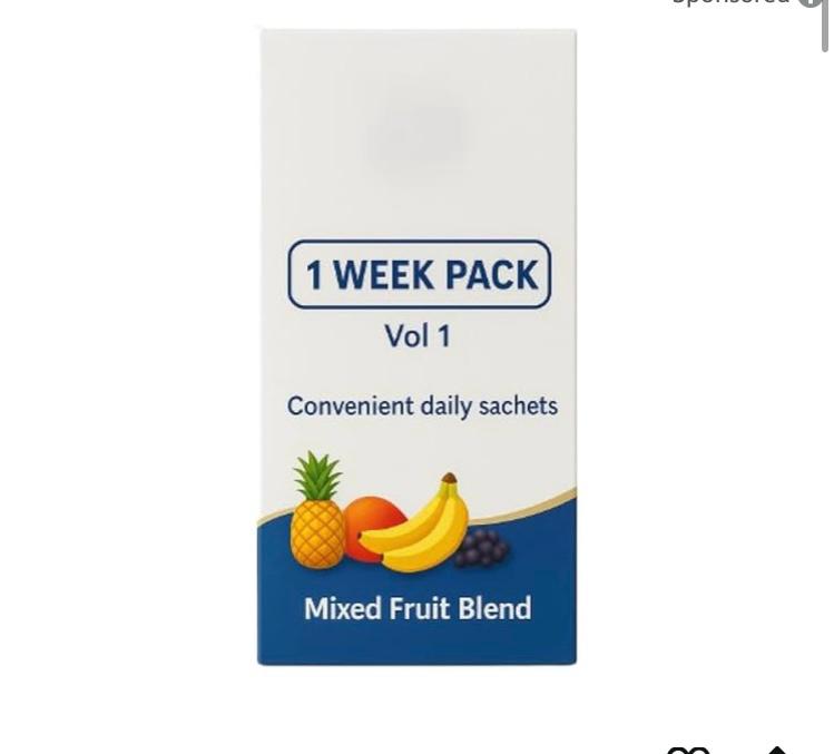 X 2 Pks -Oral Jelly - Fruit Flavours - 14 sachets